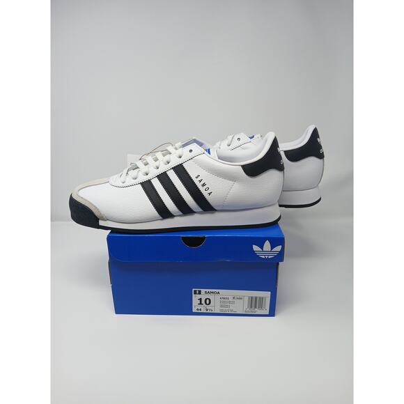 Adidas Samoa Men’s Size US 10 Athletic Sneakers Black/White Shoes 675033 New Y2k main image 6